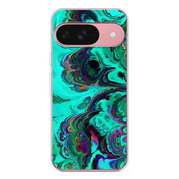Чехол с рисунком «Салатный мрамор» для Google Pixel 10 Pro Чехол с рисунком «Салатный мрамор» для Google Pixel 10 Pro