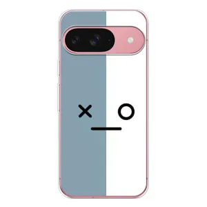 Чохли (ТПУ) (смішні стікери) для Google Pixel 10 Pro (Сіро-білий)