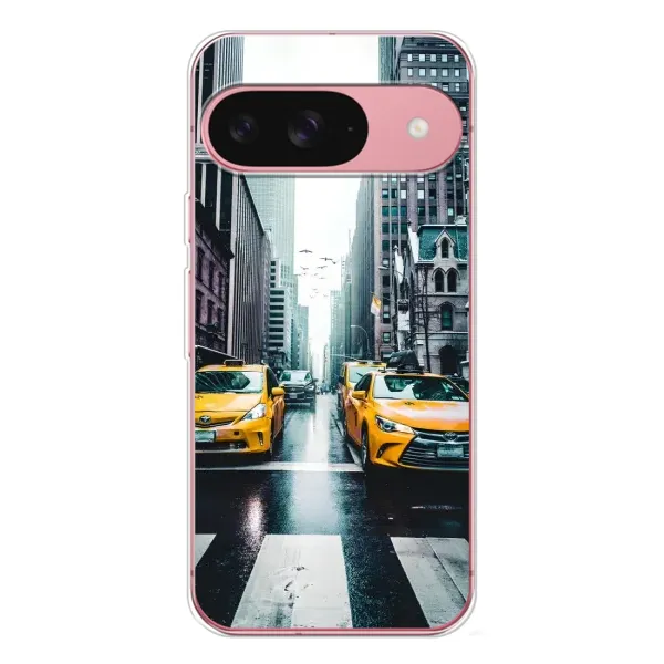 Чехол с рисунком «Такси» для Google Pixel 10 Pro