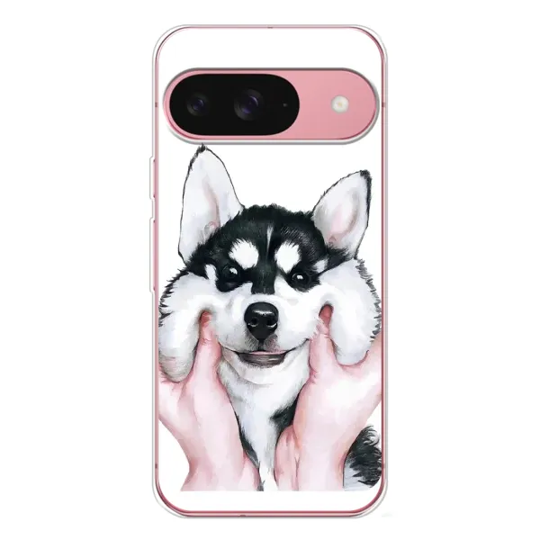 Чехол с рисунком «Собака Хаски» для Google Pixel 10 Pro Чехол с рисунком «Собака Хаски» для Google Pixel 10 Pro