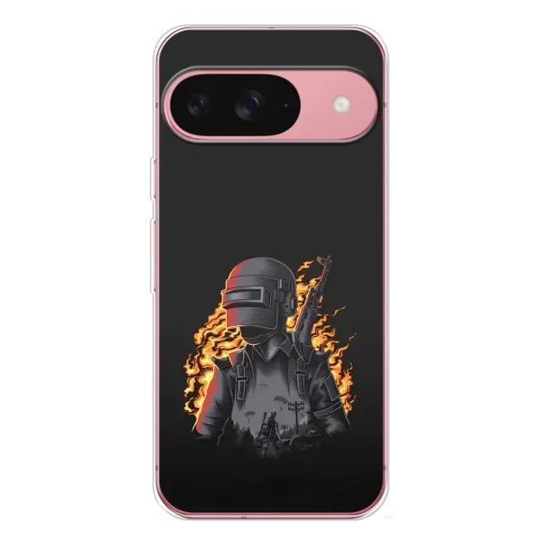 Чехол с рисунком «В огне» для Google Pixel 10 Pro Чехол с рисунком «В огне» для Google Pixel 10 Pro