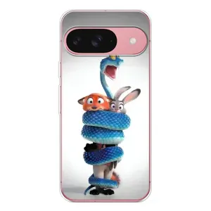 Силиконовый чехол с принтом Зоотрополіс для Google Pixel 10 Pro (Змея Зоо)