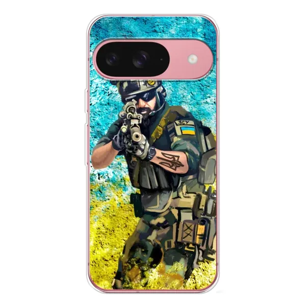 Чехол с рисунком «ЗСУ Воин» для Google Pixel 10 Pro Чехол с рисунком «ЗСУ Воин» для Google Pixel 10 Pro