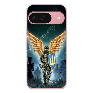 Патриотический Чехол для Google Pixel 10 Pro (ЗСУ з крильями)