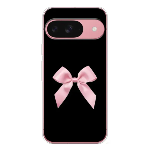 Чехол с рисунком «Бант на черном» для Google Pixel 10