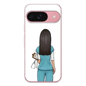 Силиконовый бампер (Работники) на Google Pixel 10
