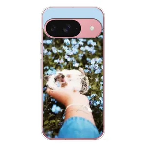 Чохли з зображенням різних тварин на Google Pixel 10 (Їжачок в руці)