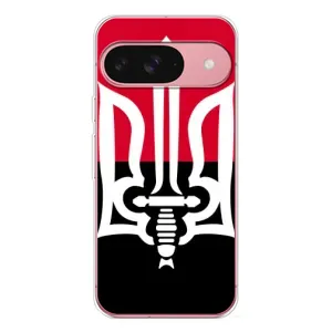 Чехлы УПА (Красно-Чёрный) на Google Pixel 10 (Герб Украины)