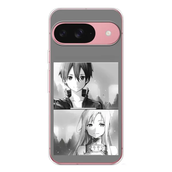 Чехол с рисунком «Кирито-Асуна» для Google Pixel 10 Чехол с рисунком «Кирито-Асуна» для Google Pixel 10