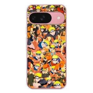 Чохли з принтом НАРУТО на Google Pixel 10 (Коллаж Наруто)