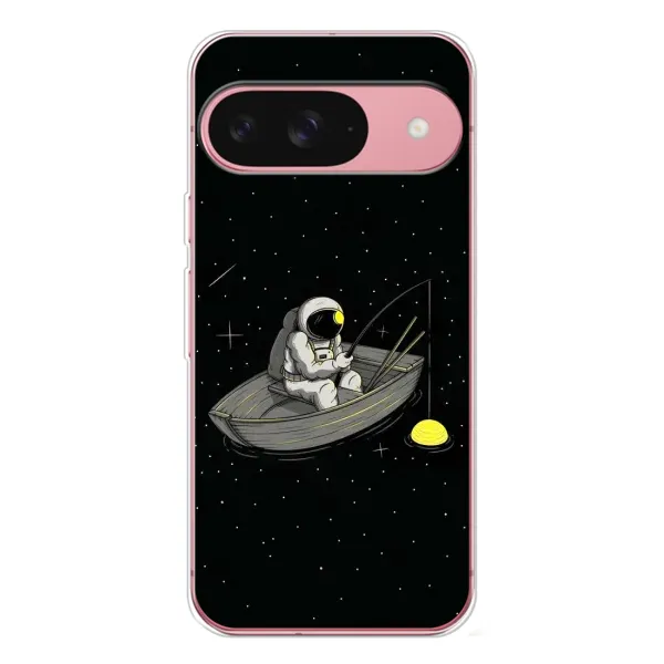 Чехол с рисунком «Космонавт на рыбалке» для Google Pixel 10 Чехол с рисунком «Космонавт на рыбалке» для Google Pixel 10