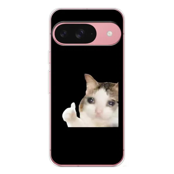 Чехол с рисунком «Кот в слезах» для Google Pixel 10 Чехол с рисунком «Кот в слезах» для Google Pixel 10