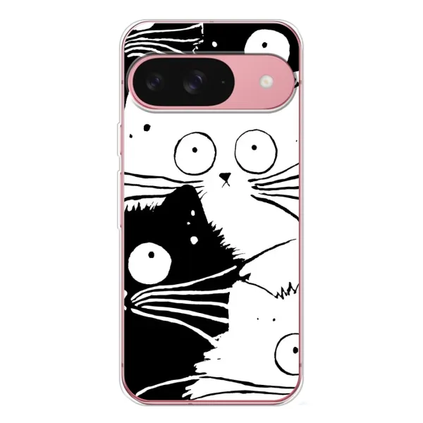 Чехол с рисунком «КОТИКИ» для Google Pixel 10 Чехол с рисунком «КОТИКИ» для Google Pixel 10