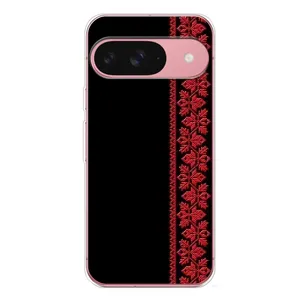 Силіконовый Чохол на Google Pixel 10 (Червона вишиванка)