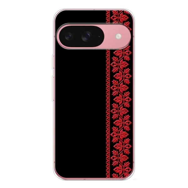 Чехол с рисунком «Красная Вышиванка» для Google Pixel 10 Чехол с рисунком «Красная Вышиванка» для Google Pixel 10