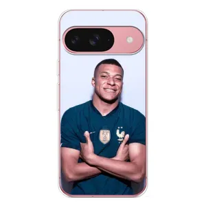 Чехол (TPU) с Футболистом на Google Pixel 10 (Мбаппешичка)