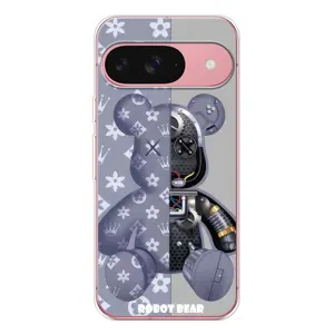Силиконовый чехол для Google Pixel 10 (Медведь Louis Vuitton)