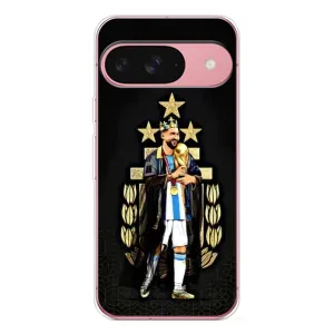 Чехлы Лео Месси Аргентина для Google Pixel 10 (Месси король)