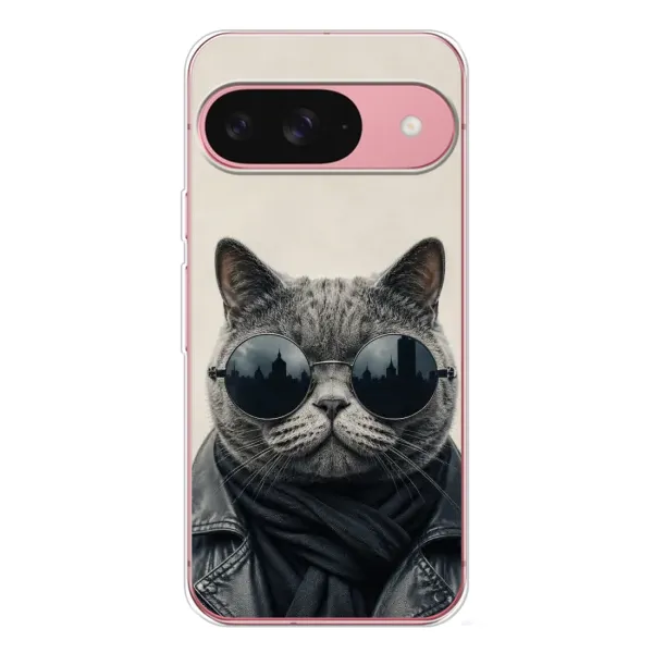 Чохол з малюнком «Модний кіт» для Google Pixel 10 Чохол з малюнком «Модний кіт» для Google Pixel 10