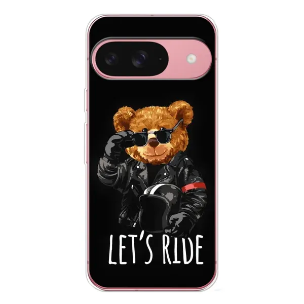 Чехол с рисунком «Модный Мишка» для Google Pixel 10