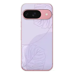 Чохол квітковий дизайн для Google Pixel 10 (Монстера фіолетова)