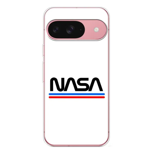 Чехол с рисунком «NASA на белом фоне» для Google Pixel 10 Чехол с рисунком «NASA на белом фоне» для Google Pixel 10