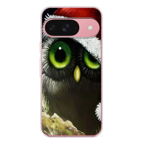 Чехол с рисунком «Новогодняя Сова» для Google Pixel 10 Чехол с рисунком «Новогодняя Сова» для Google Pixel 10