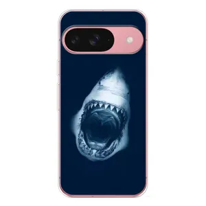 Силіконовий бампер з картинкою звірів для Google Pixel 10 (Пащу Акули)