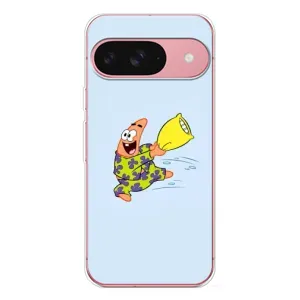 Чохли з Патріком на Google Pixel 10 (Патрік із подушкою)