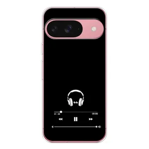 Чехол с картинками на черном фоне для Google Pixel 10 (Плеер)