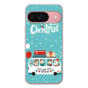 Силиконовый бампер на рождество для Google Pixel 10 (Рождественское настроение)