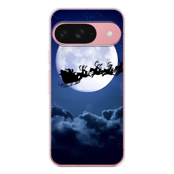 Чехол с рисунком «Санта - луна» для Google Pixel 10 Чехол с рисунком «Санта - луна» для Google Pixel 10