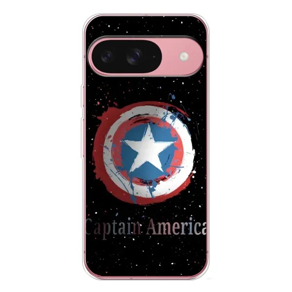 Чехол с рисунком «Щит Капитана» для Google Pixel 10 Чехол с рисунком «Щит Капитана» для Google Pixel 10