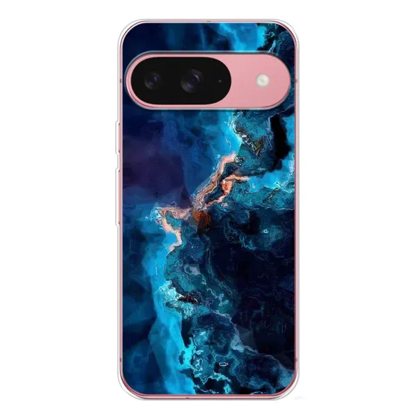 Чохол з малюнком «Синиій мрамор» для Google Pixel 10 Чохол з малюнком «Синиій мрамор» для Google Pixel 10