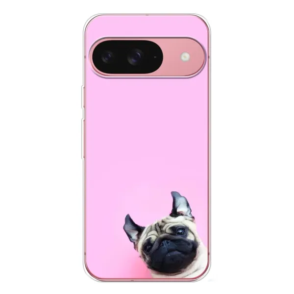 Чехол с рисунком «Собака на розовом» для Google Pixel 10 Чехол с рисунком «Собака на розовом» для Google Pixel 10