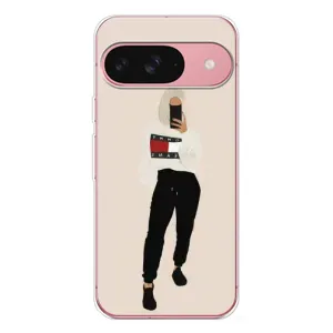 Силиконовый Чехол на Google Pixel 10 с картинкой Стильных Девушек (Стильная)