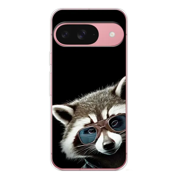 Чохол з малюнком «Стильний Єнот» для Google Pixel 10 Чохол з малюнком «Стильний Єнот» для Google Pixel 10