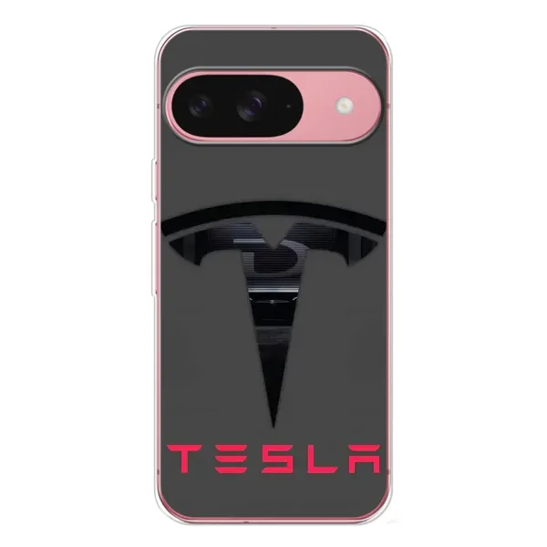 Чехол с рисунком «Logo TESLA» для Google Pixel 10 Чехол с рисунком «Logo TESLA» для Google Pixel 10