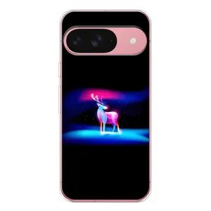 Силіконовий бампер з картинкою звірів для Google Pixel 10 (Яскравий олень)