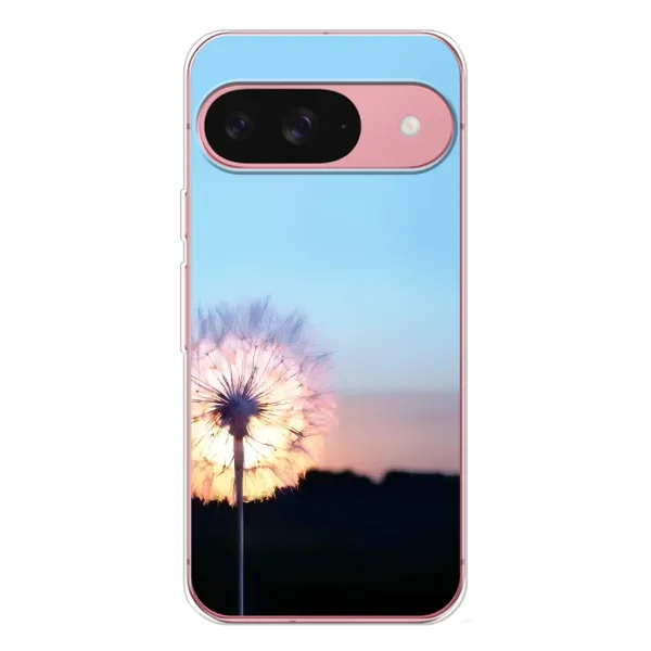 Чехол с рисунком «Закат с одуванчиком» для Google Pixel 10 Чехол с рисунком «Закат с одуванчиком» для Google Pixel 10