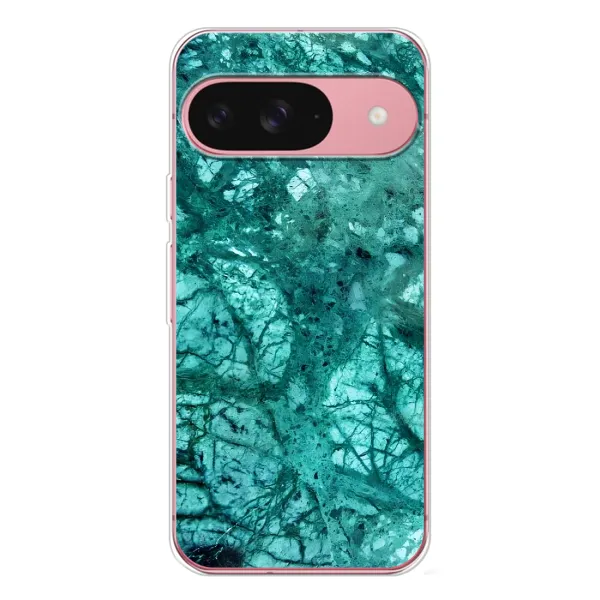 Чохол з малюнком «Зелений мрамор» для Google Pixel 10 Чохол з малюнком «Зелений мрамор» для Google Pixel 10