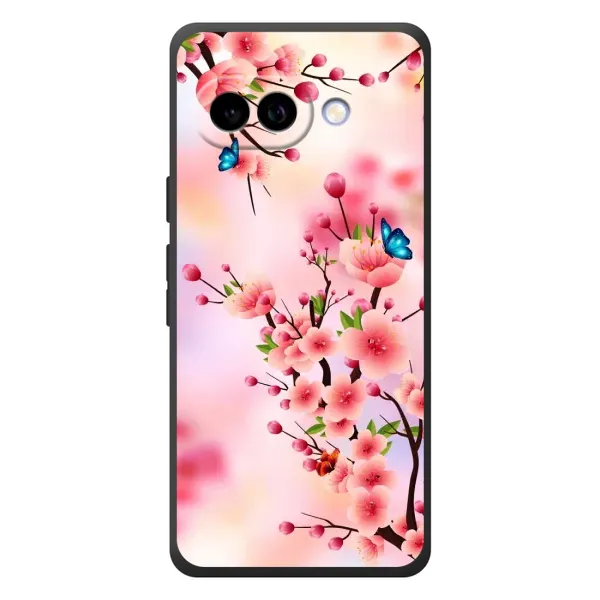 Чехол с рисунком «Бабочки на сакуре» для Google Pixel 10a Чехол с рисунком «Бабочки на сакуре» для Google Pixel 10a