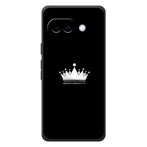 Чехол с рисунком «Белая корона» для Google Pixel 10a Чехол с рисунком «Белая корона» для Google Pixel 10a