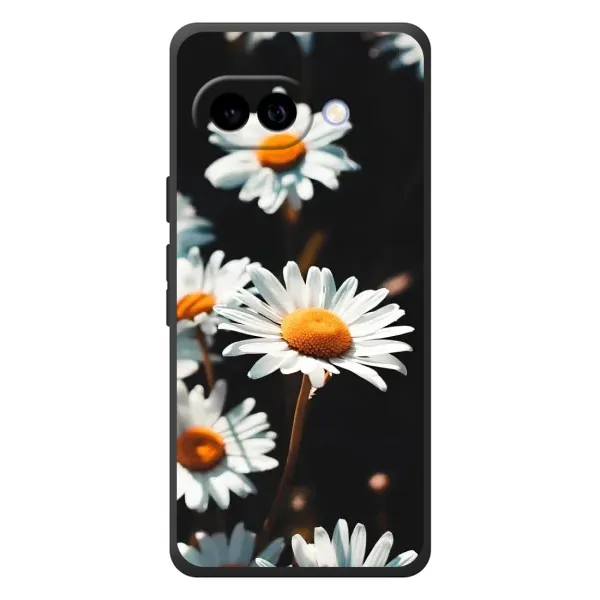 Чохол з малюнком «Білі ромашки» для Google Pixel 10a