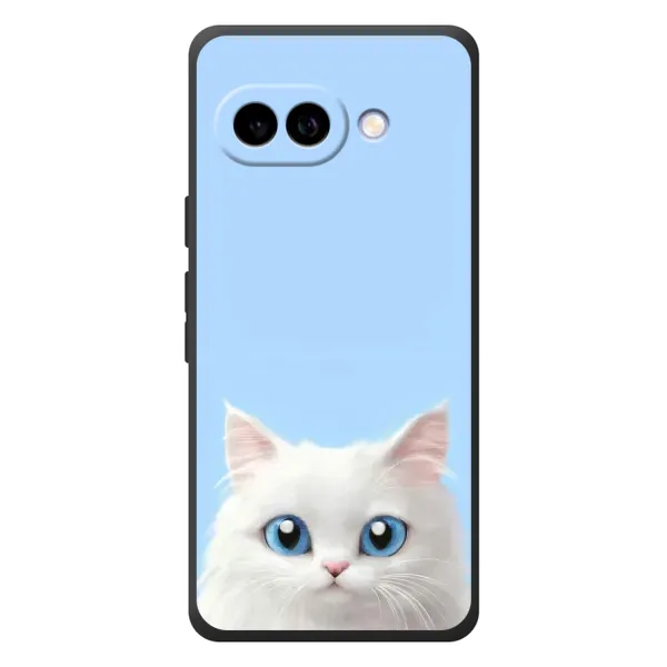 Чохол з малюнком «Білий кіт» для Google Pixel 10a Чохол з малюнком «Білий кіт» для Google Pixel 10a