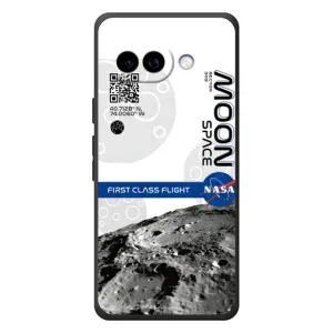 Силиконовый бампер с принтом "Наса" на Google Pixel 10a (Билет в космос)