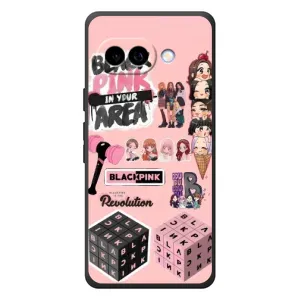 Чохли з картинкою для Google Pixel 10a (BLACK PINK колаж)