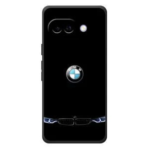 Силіконовий бампер з картинкою машини на Google Pixel 10a (Чорний BMW)