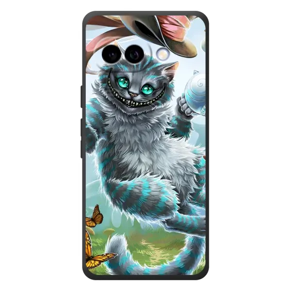 Чехол с рисунком «Чеширский КОТИК» для Google Pixel 10a Чехол с рисунком «Чеширский КОТИК» для Google Pixel 10a