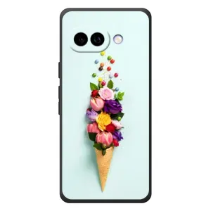 Чохли з тематикою "КВІТИ" на Google Pixel 10a (Квітка-морозиво)